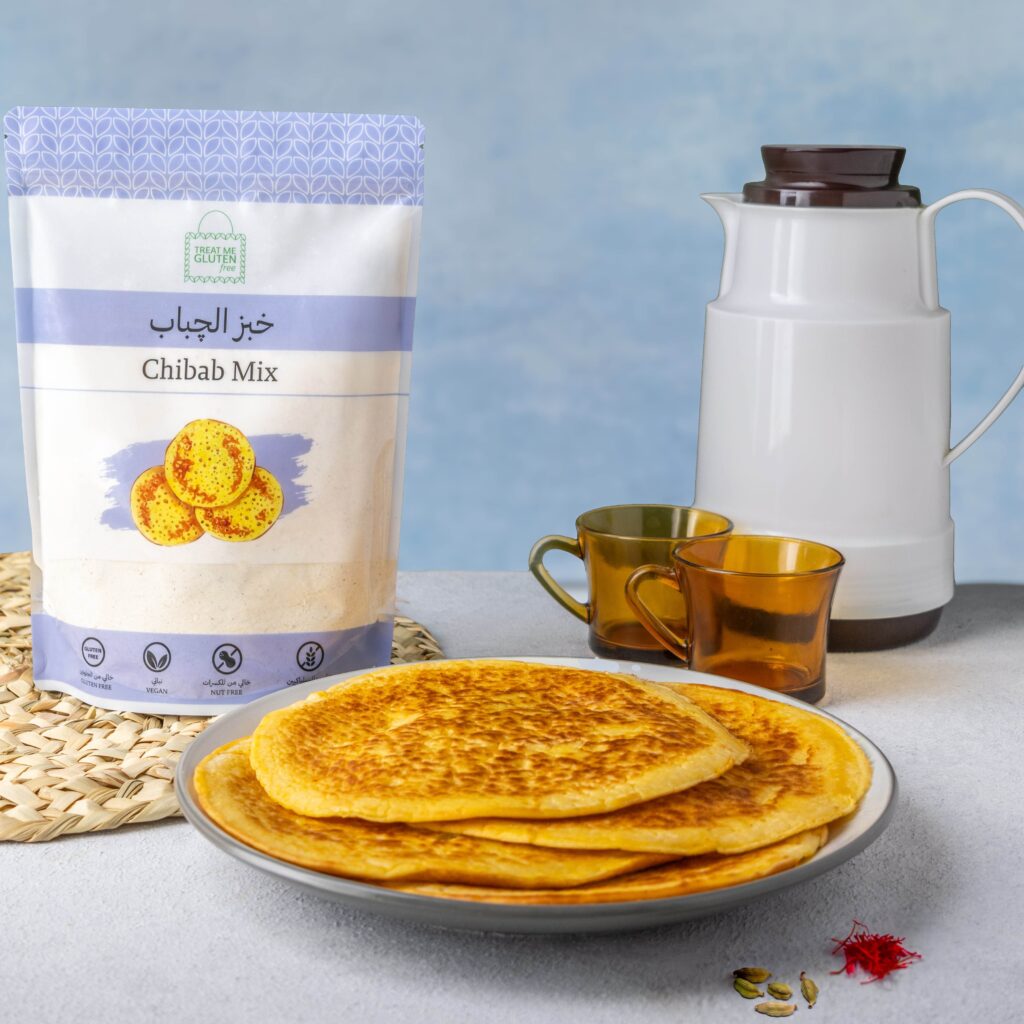 خليط خبز الجباب الخالي من الجلوتين