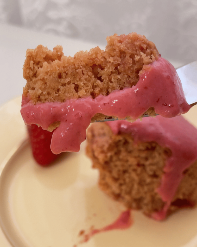 treat me gluten free strawberry cake using vanilla cake mix