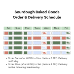 Treat me gluten free healthy sourdough bread schedule