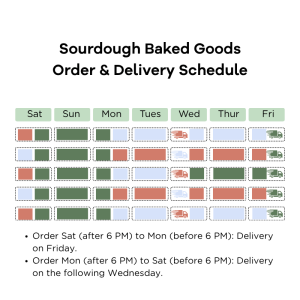 Treat me gluten free healthy sourdough bread schedule